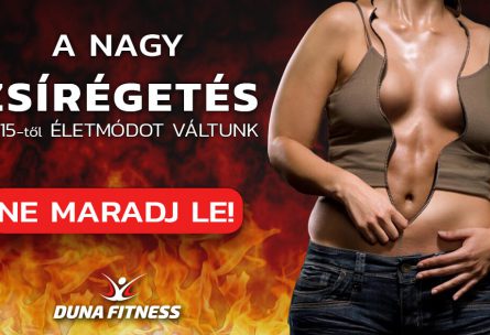 dunafitness mohács a nagy zsírégetés